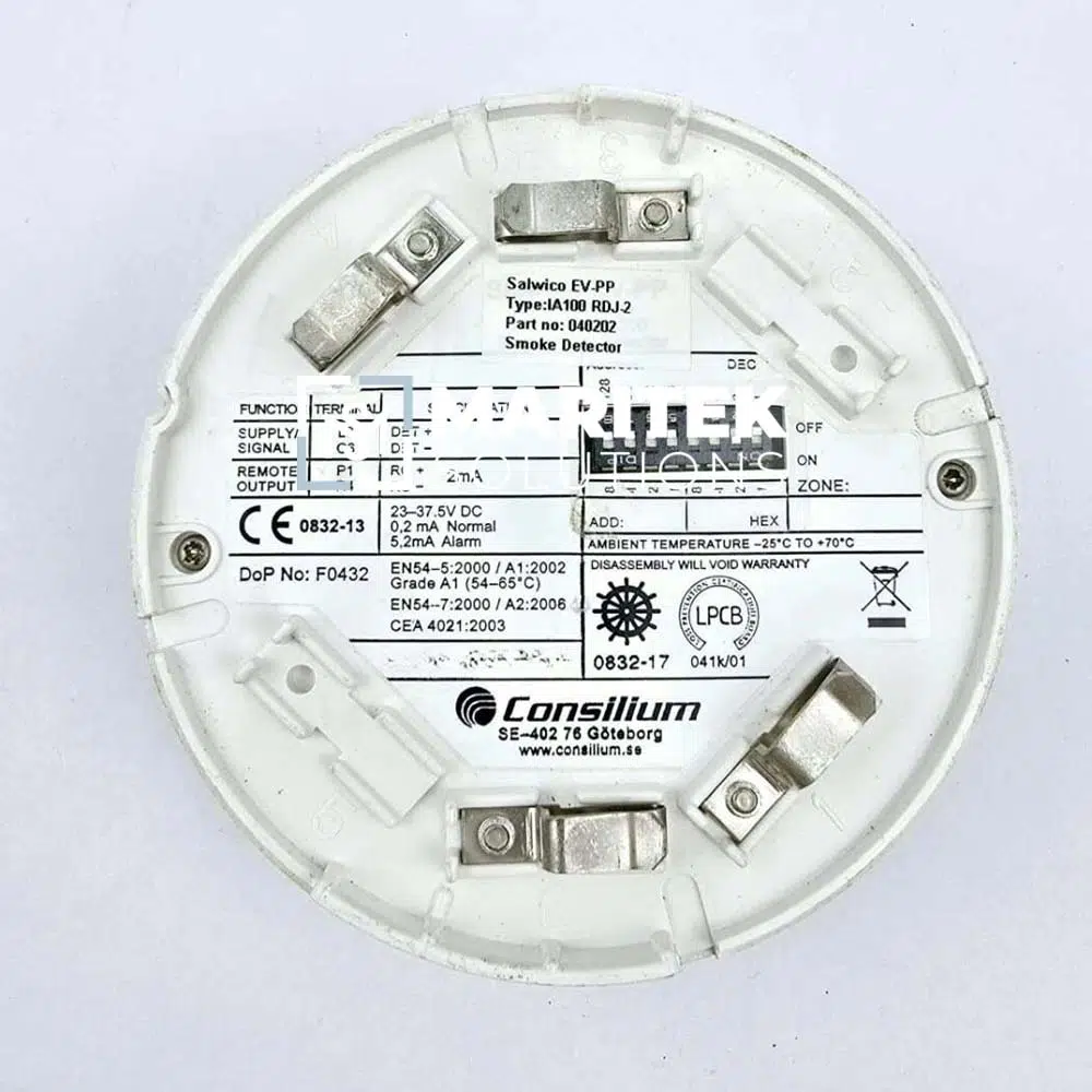 Consilium Salwico EV-PP IA100 RDJ-2 Smoke Detector (40202)