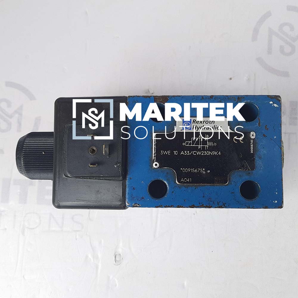 Rexroth hydraulics 3WE 10 A33/CW230N9K4 Solenoid valve