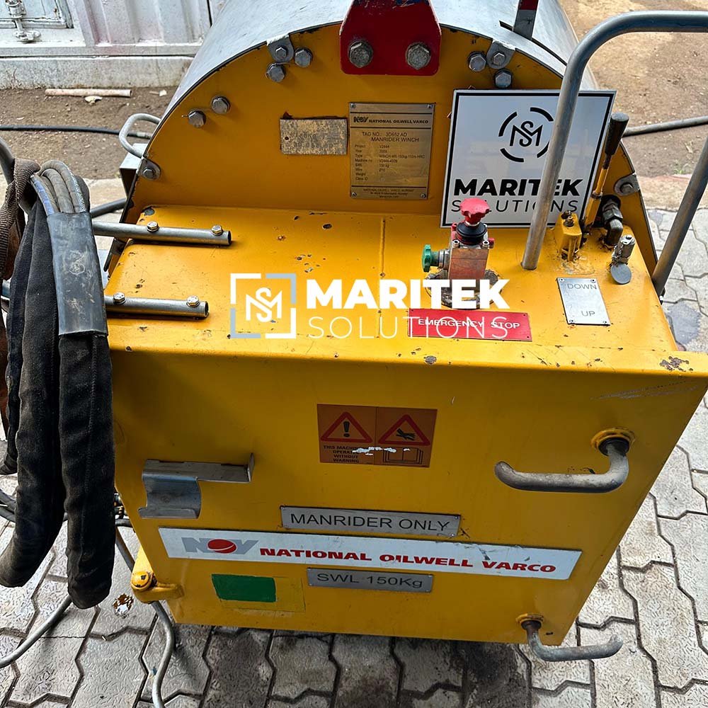 National oilwell Varco MR-150kg-110m-HRC Manrider Winch
