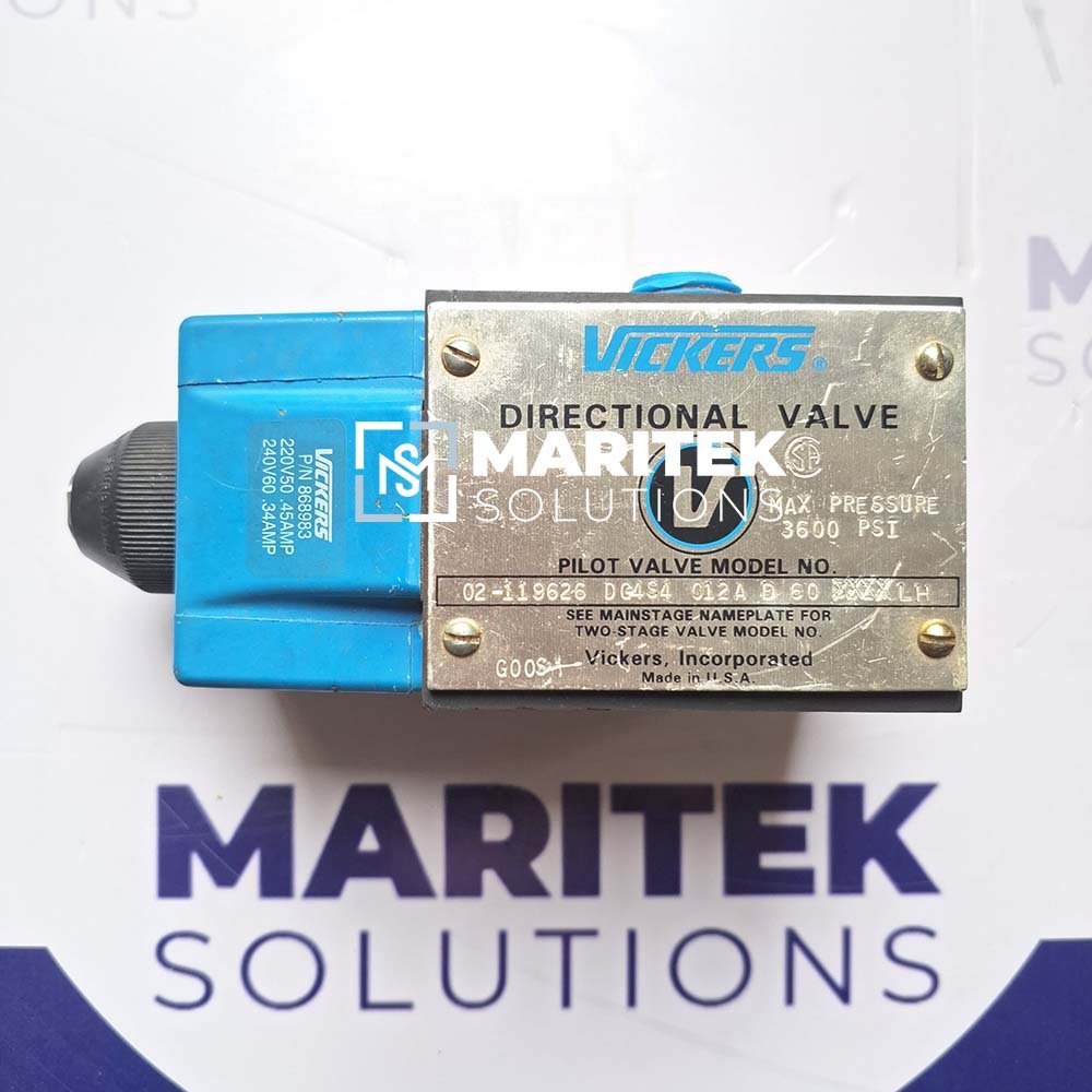 Vickers 02-119626 DC4S4 012A D 60 Directional Valve