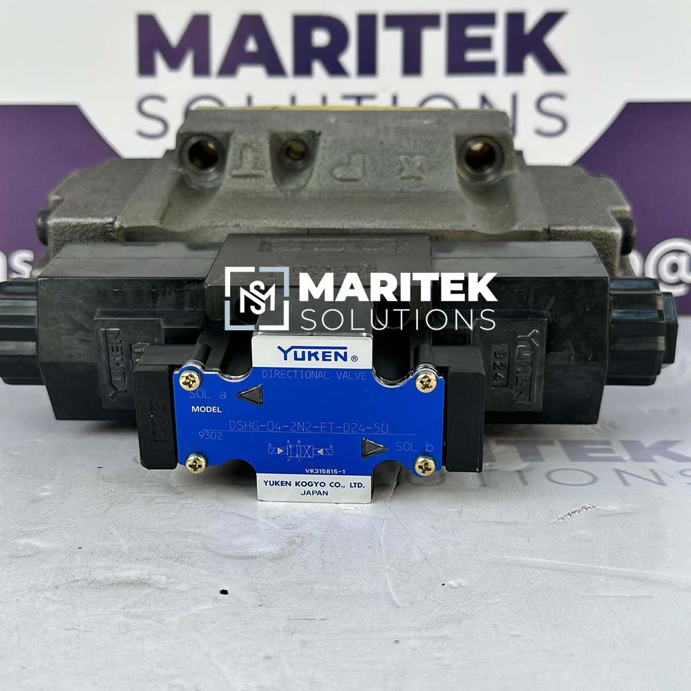 Yuken DSHG-04-2N2-ET-D24-50 Controlled Pilot Operated Directional Valve