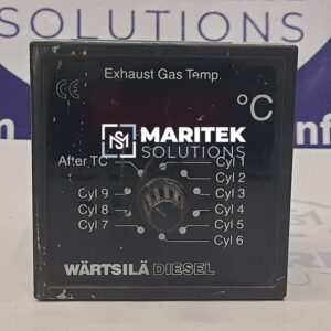 Wartsilla 8199-301 Exhaust Gas Temp. 10-Channel Display