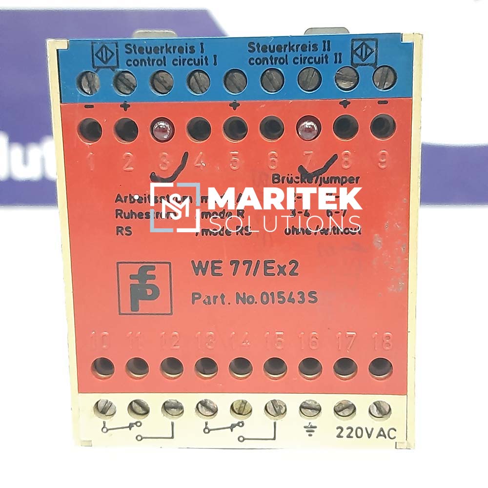 Pepperl+Fuchs WE77/Ex2 (01543S) Switch Amplifier