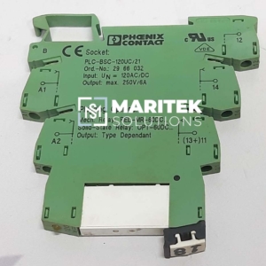 Phoenix contact PLC-BSC-120UC/21 Relay Base