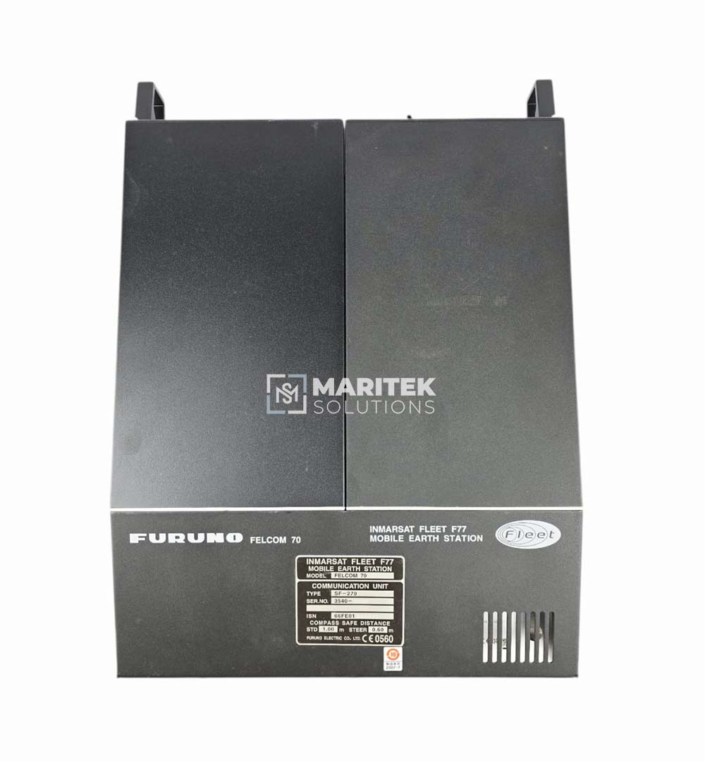 Furuno FELCOM 70, SF-270 Inmarsat Fleet F77 Mobile Earth Station Communication Unit