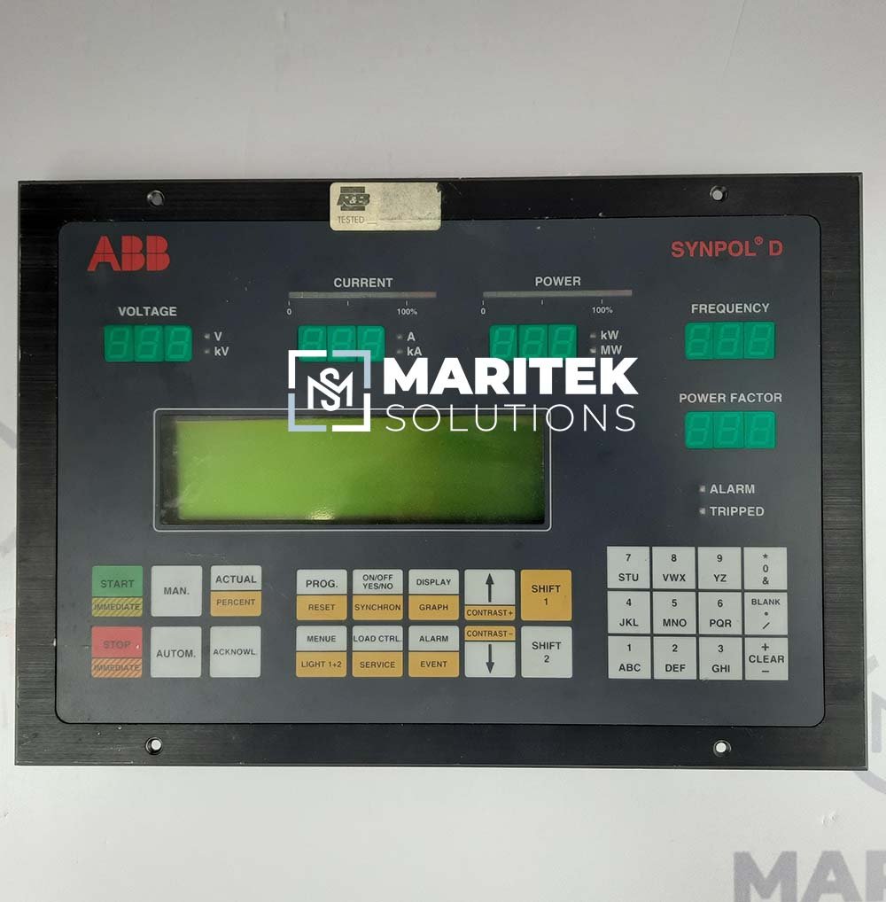 12 (4) ABB CMA130 Display Panel