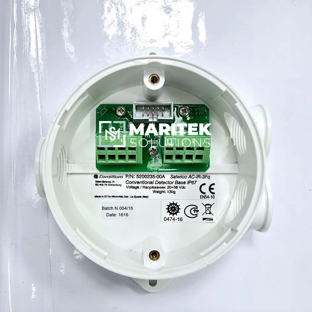 Consilium Salwico AC-IR-3Fq Conventional Detector Base (5200235-00A)