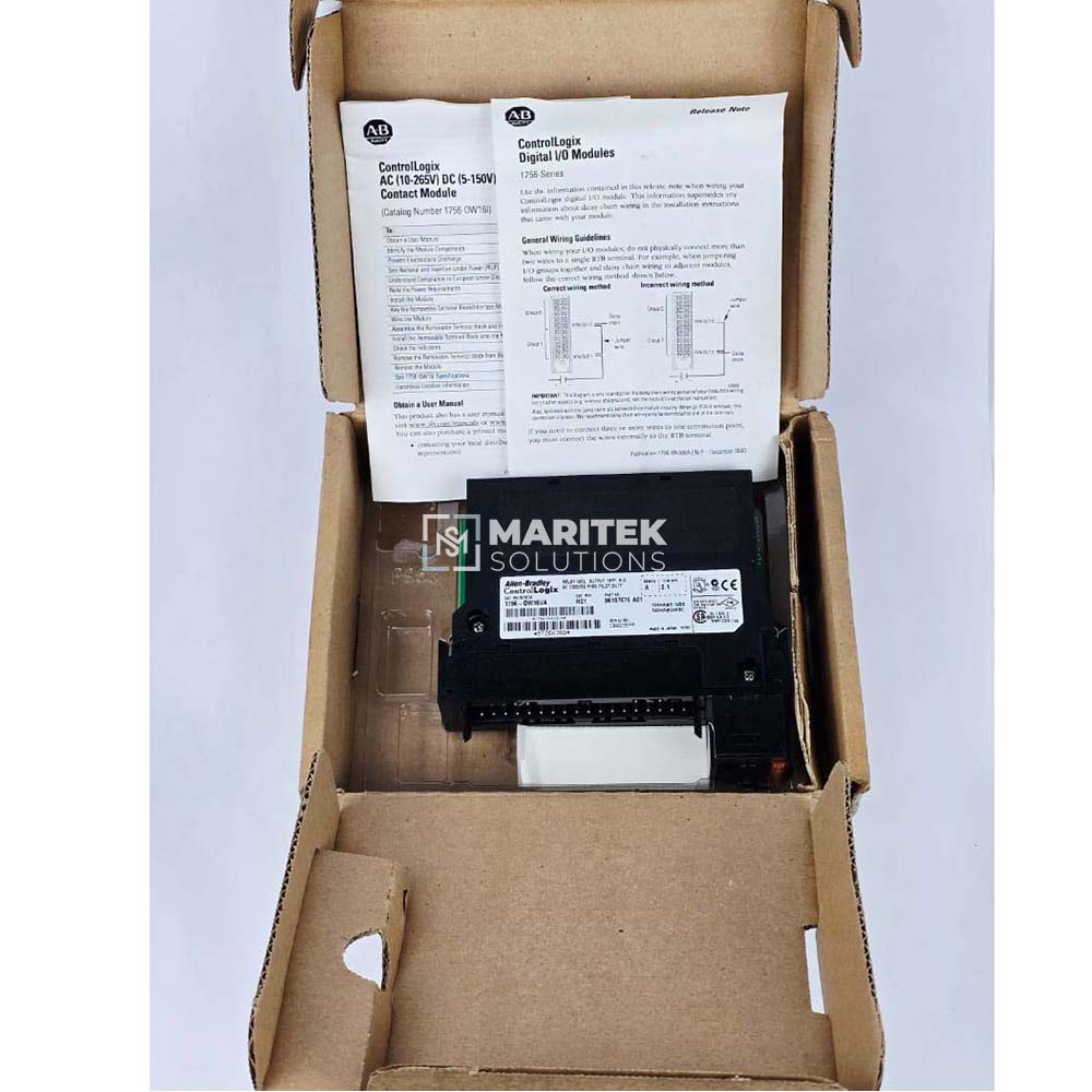 Allen Bradley 1756-0W16I/A 16 Point Relay Izolation Output Module