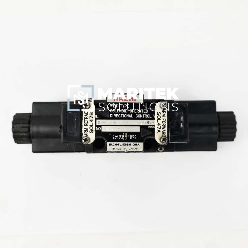 Nachi SS-G01-C6S-GR-C1-9787A Solenoid operated Directional control valve