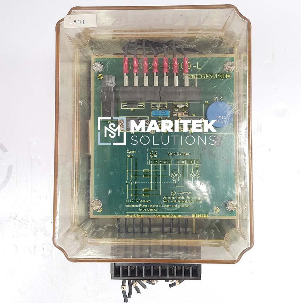 Siemens 7VE8411 Control Relay