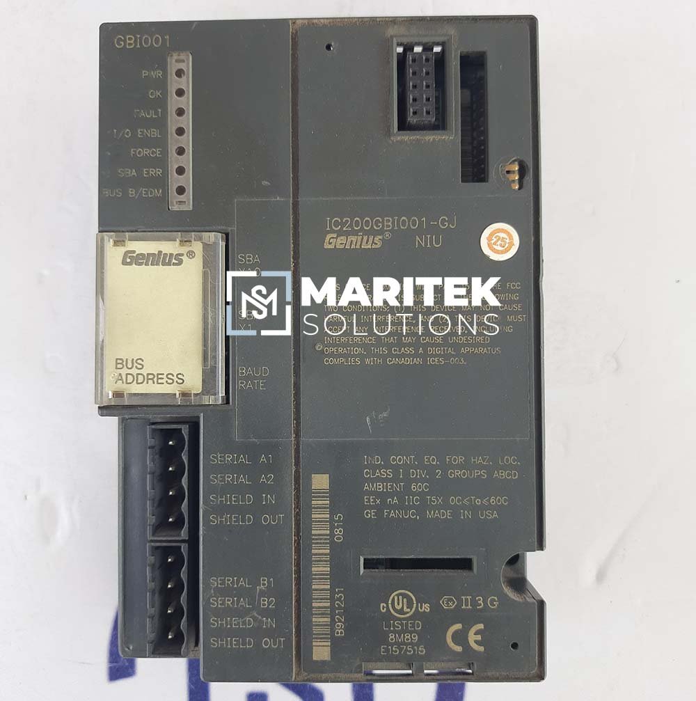 GE Fanuc	IC200GBI001-GJ GE Network Interface Unit