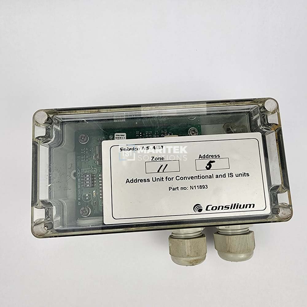 Consilium Salwico NS-AIN1 (N11893) Address Unit For Conventional and IS Units