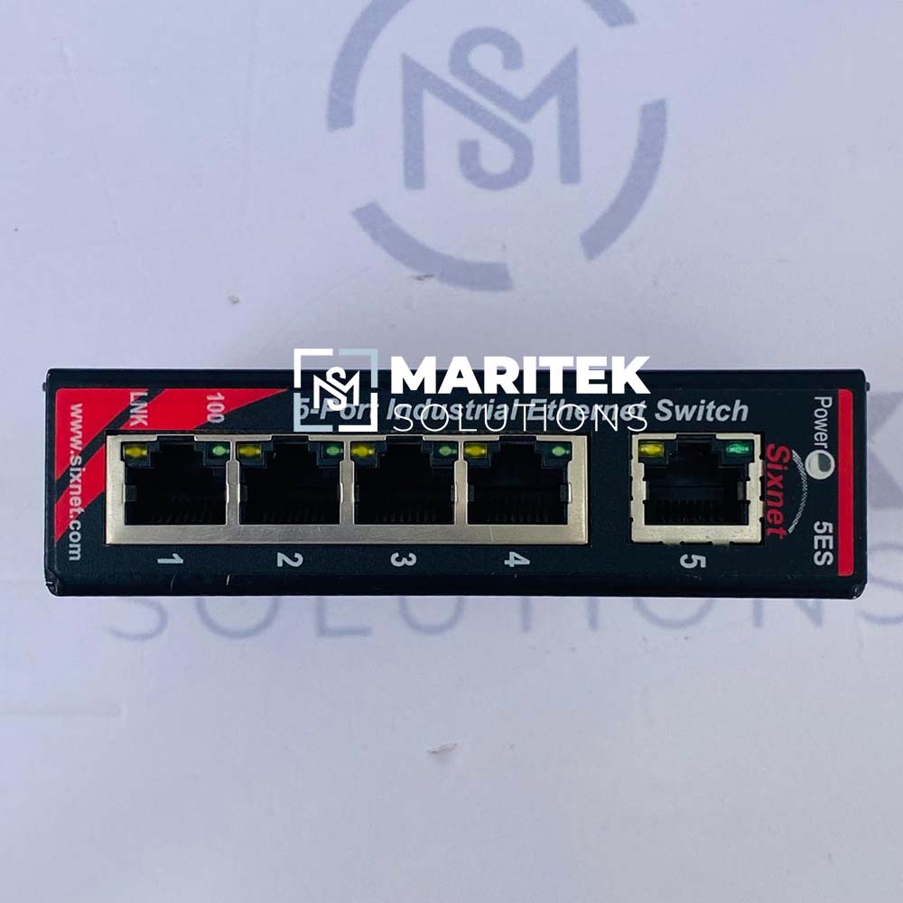 Sixnet SLX-5ES-1 5-Port Industrial Ethernet Switch
