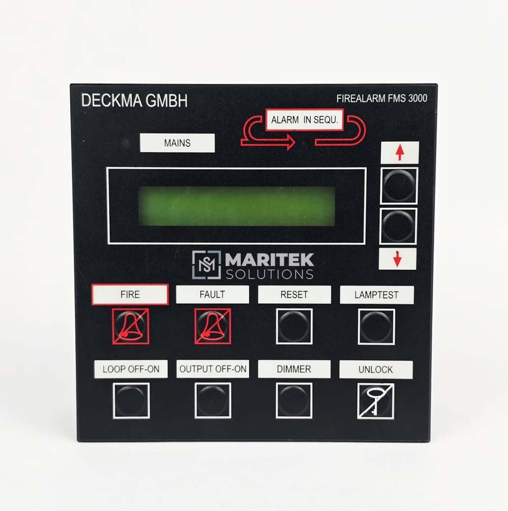 Deckma FMS3000 HT01-E Firealarm Main Panel