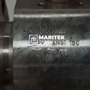 Alfa DN50 ANSI 150 316 TV FS Ball valve