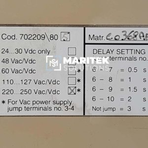 ABB A13 YU Delay Relay