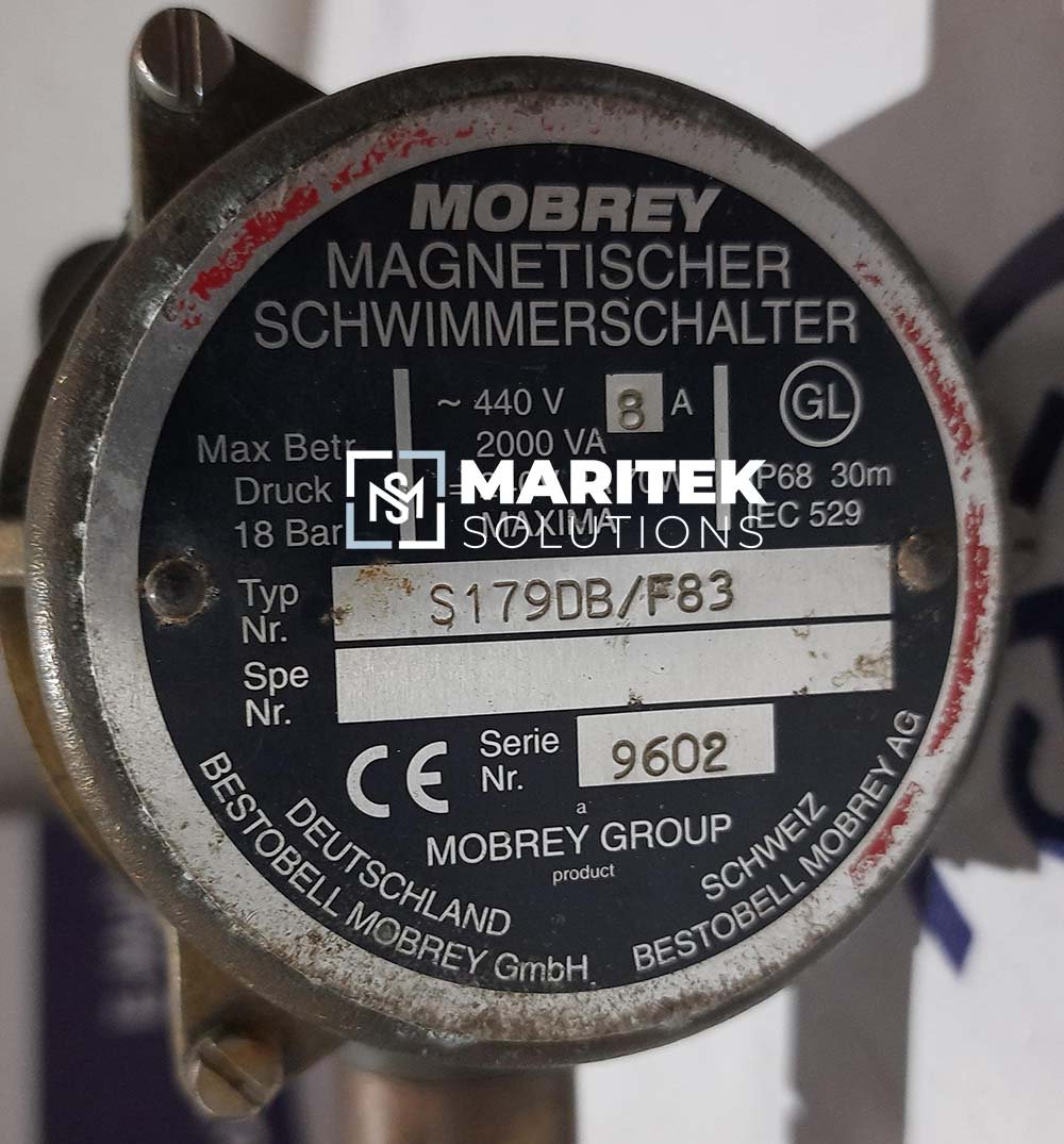 36 (4) Mobrey S179DB/F83 Level switch