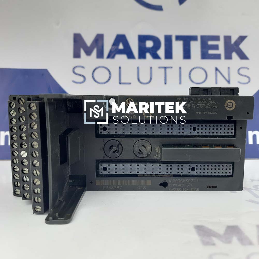 GE Fanuc	IC200CHS022J	I/O CARRIER BOX STYLE
