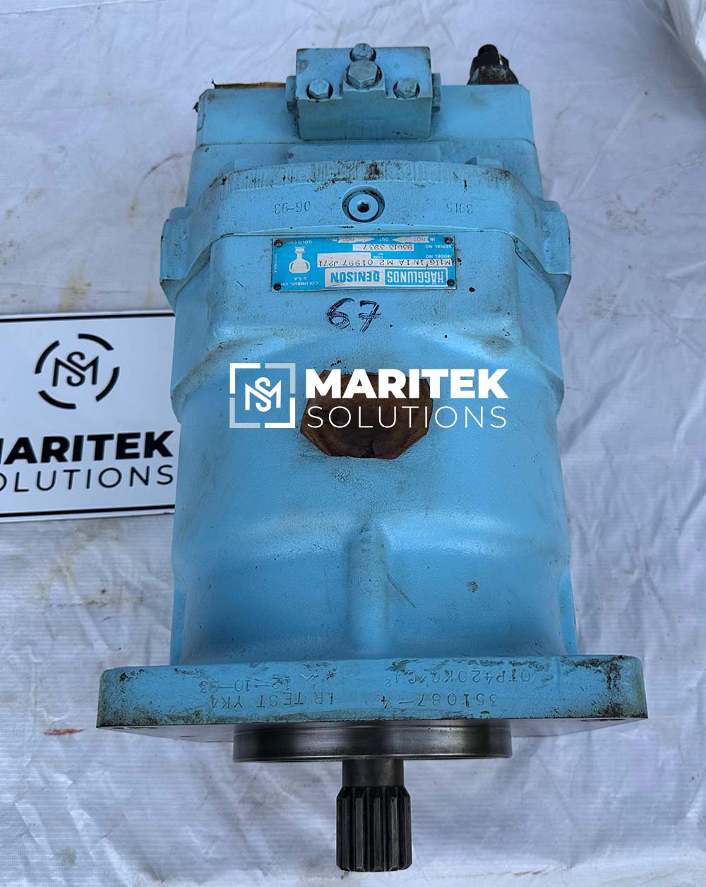 Hagglunds Denison M11G1N1AM201997J271 Hydraulic Pump