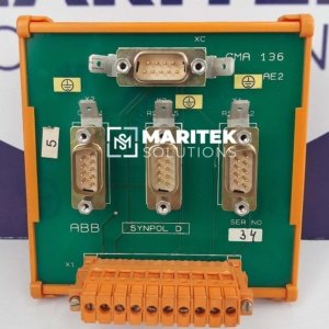 ABB CMA136 Generator Relay Terminal Board