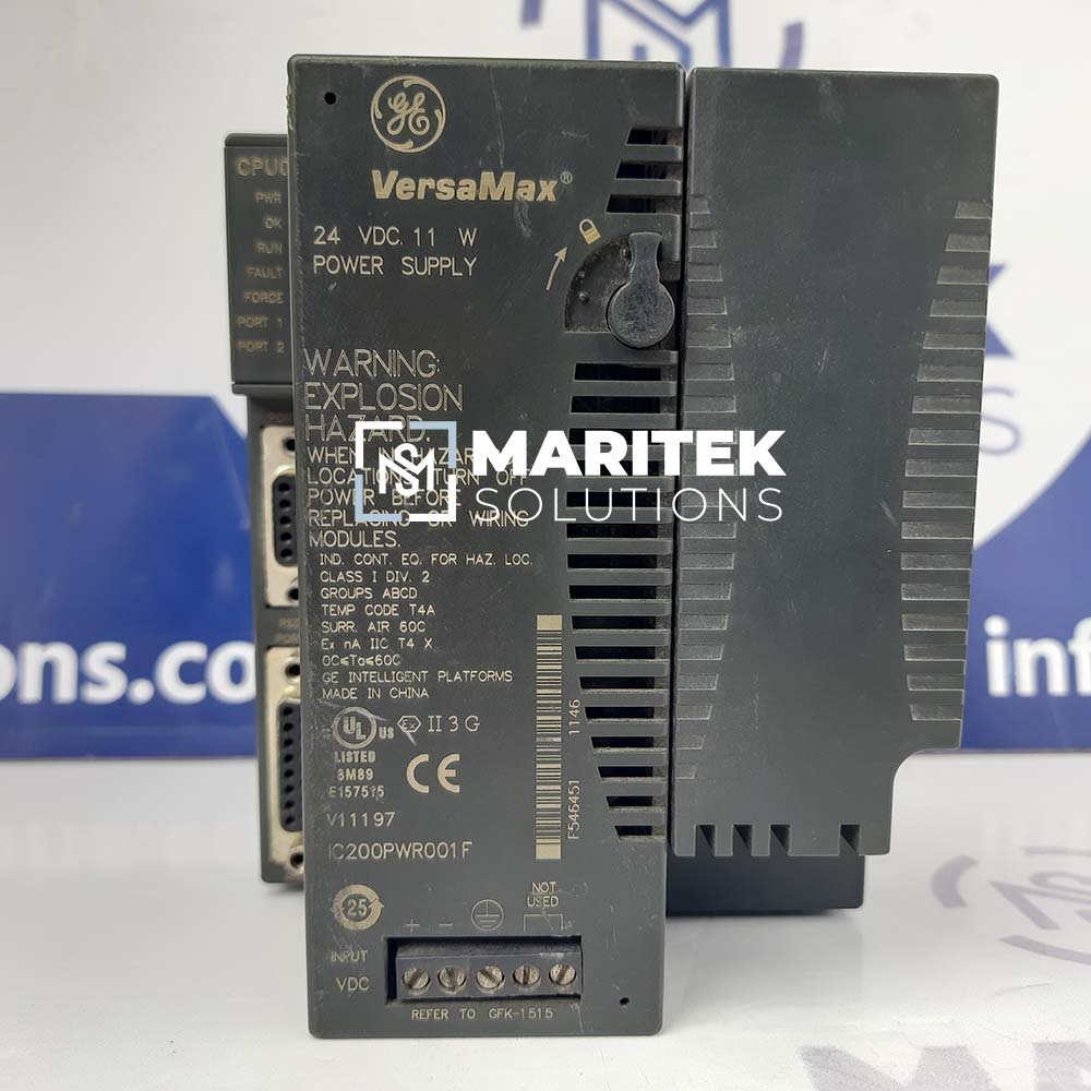 GE VersaMax IC200PWR001F Power Supply Module