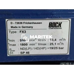 Bock FX3 Compressor