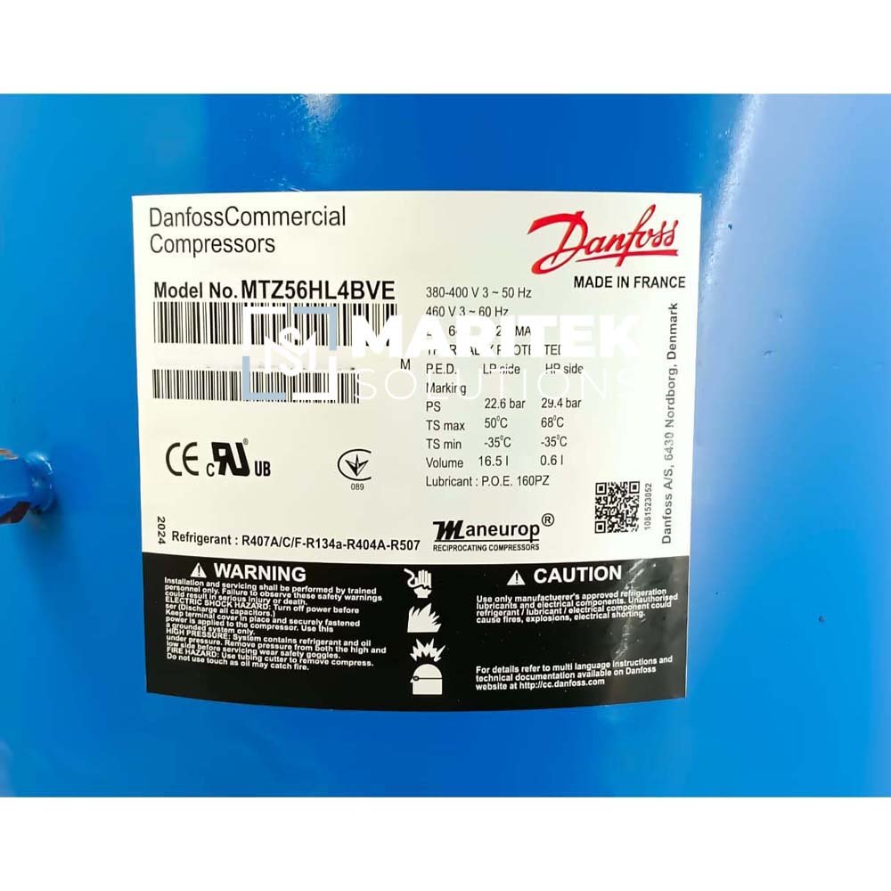 Danfoss MTZ56HL4BVE Compressor