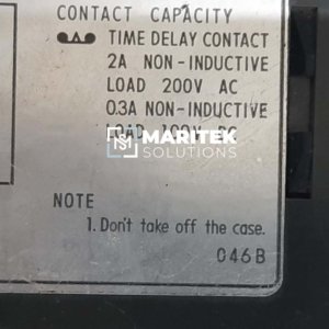 Omron DT 27252 Solid State Timer