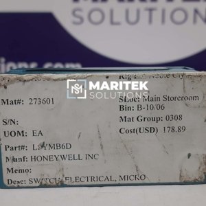 Honeywell LSYMB6D Limit Switch