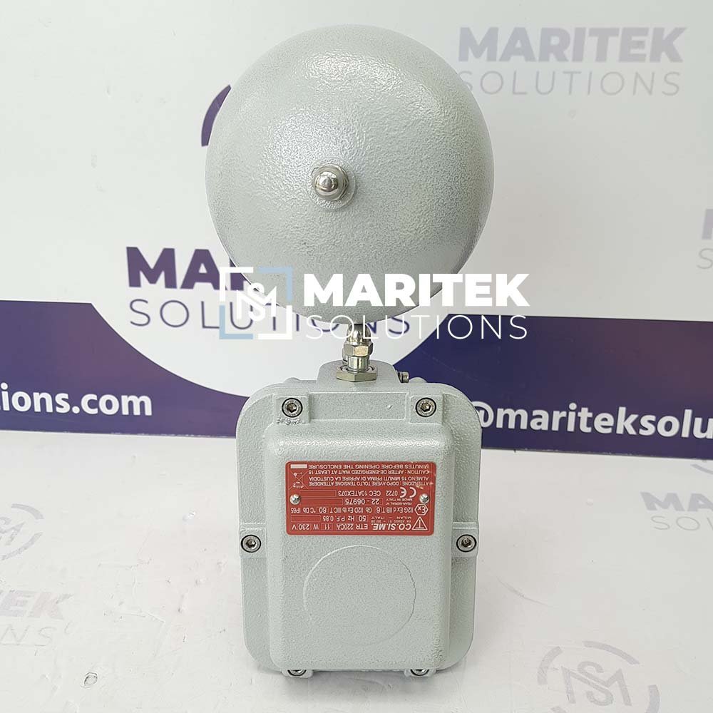 TCO.SI.ME 0722 CEC 10ATEX073 Light alloy body, cover and bell