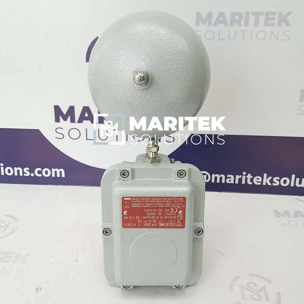 TCO.SI.ME 0722 CEC 10ATEX073 Light alloy body, cover and bell