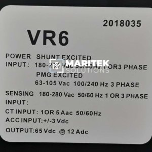 Caterpillar VR6 Generator