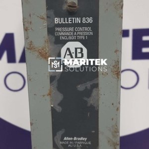 Allen-Bradley Bulletin 836 Pressure Control
