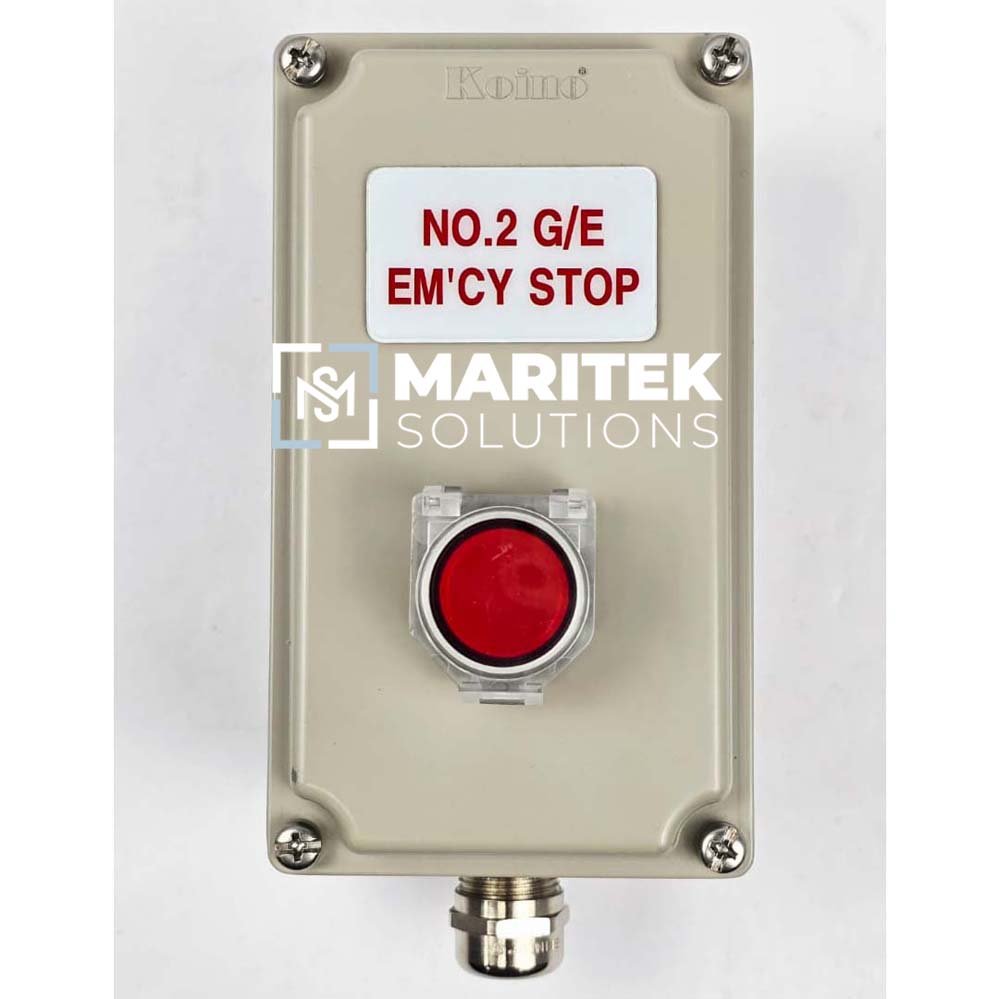 Koino No.2 G/E Emergency stop panel