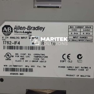 Allen-Bradley 1762-IF4 Analog input module