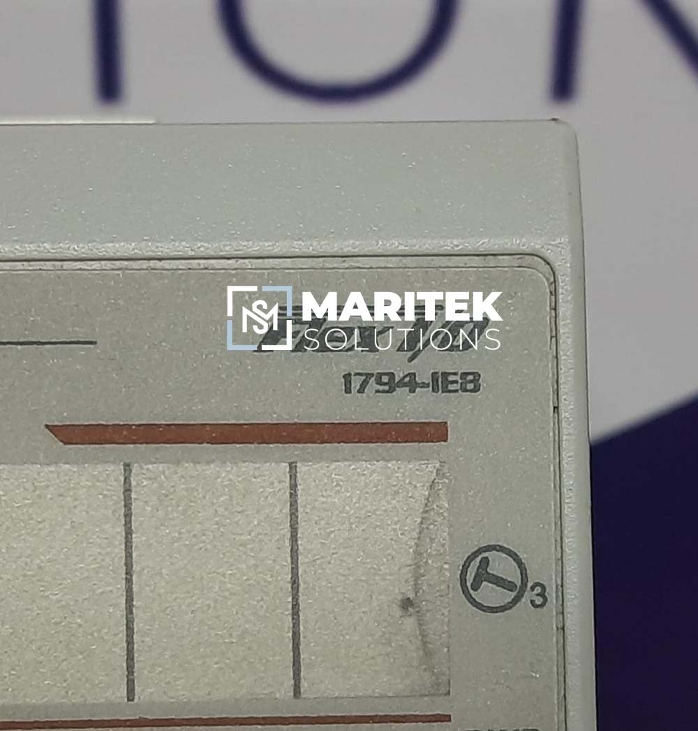 34 (1) Allen-Bradley Flex I/O 1794- IE8 Digital I/O module