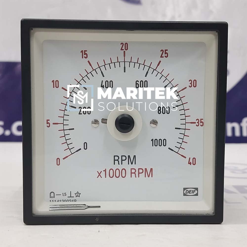 Deif DQ96C Analog RPM Meter