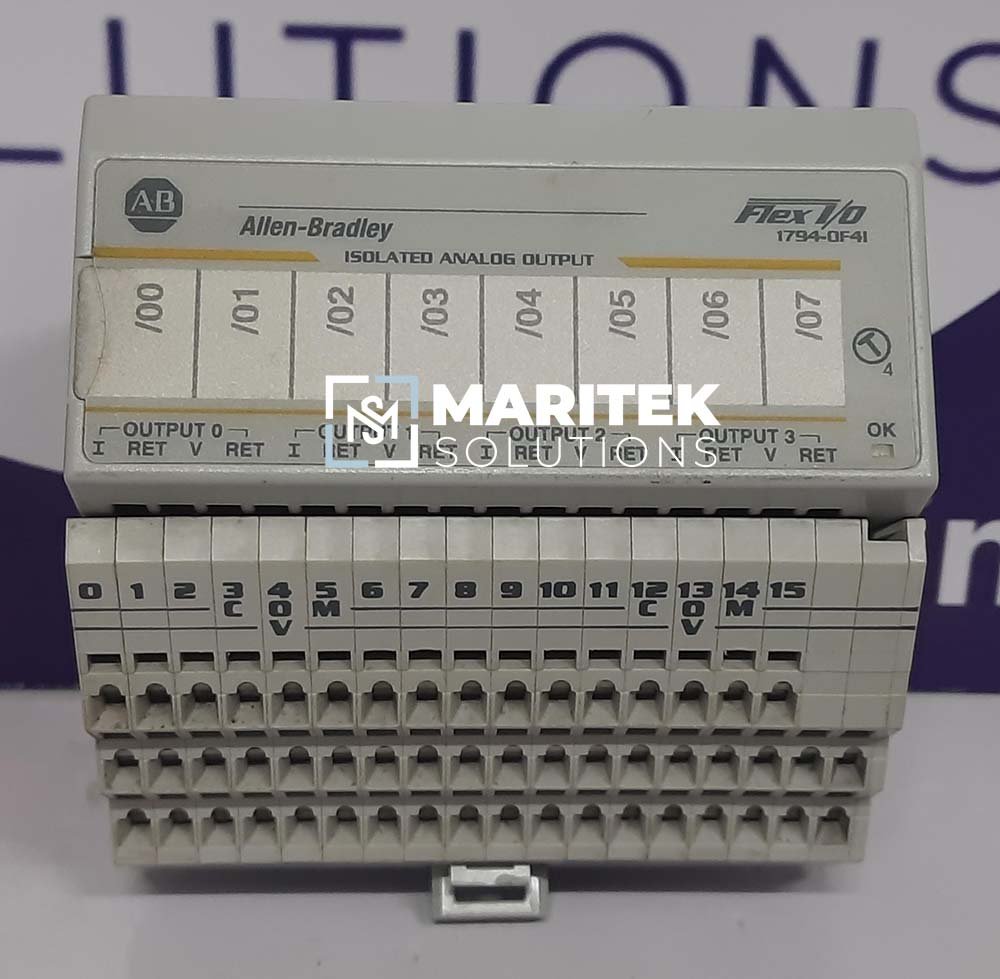 35 (5) Allen-Bradley Flex I/O 1794-OF41 Isolated Output Module