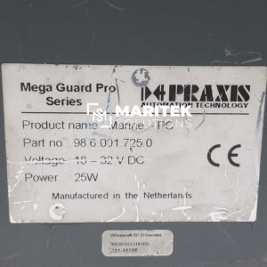 Praxis 98.6.001.725.0 Mega guard pro series