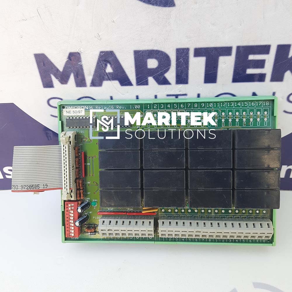 Omicron Relay 16 Printed Circuit Board Rev