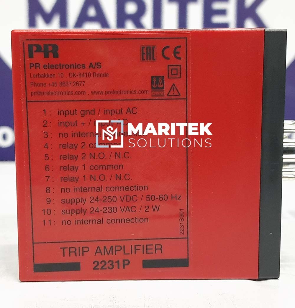 43 (2) PR Electronics 2231P Trip Amplifier