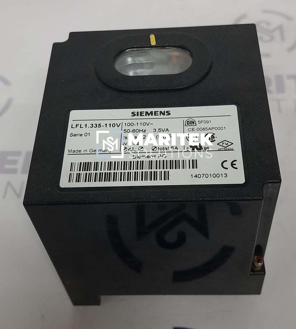 45 (5) Siemens LFL1.335-110V Burner Controller