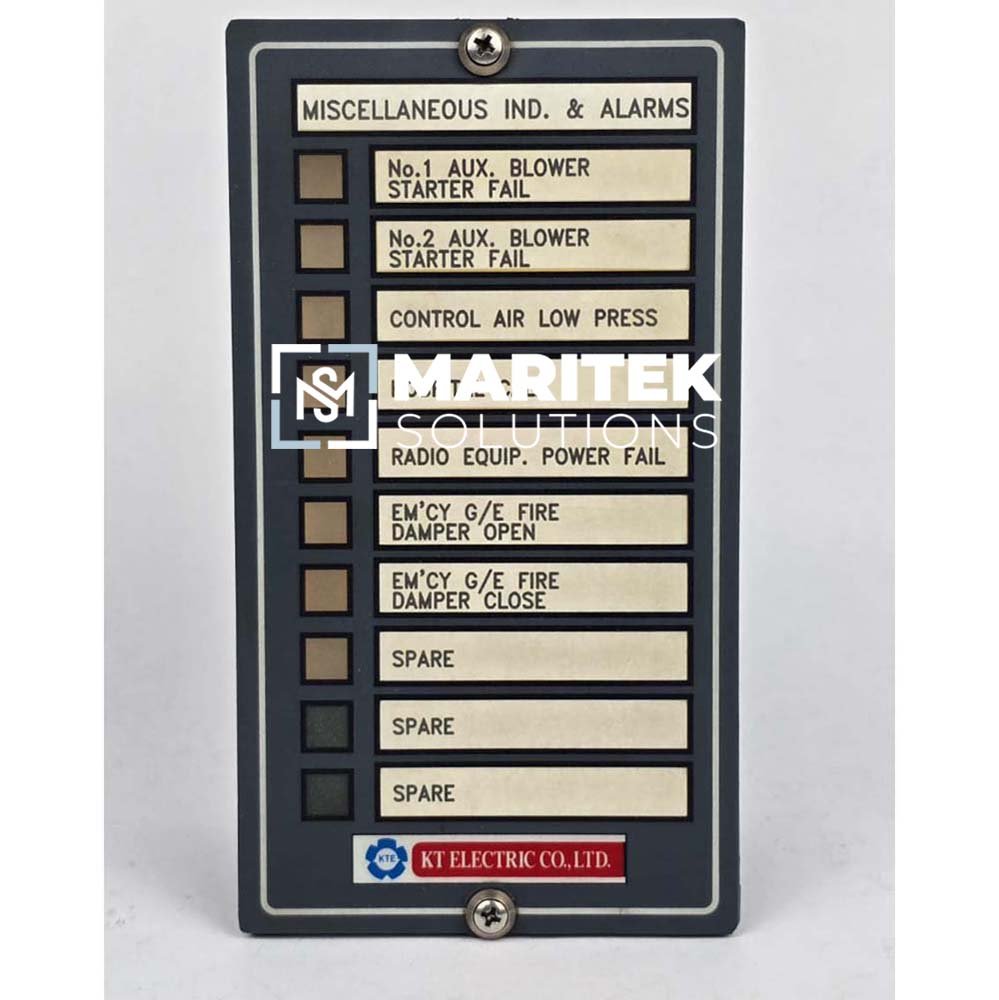 KT Electric KTMS-20-10 Alarm Panel