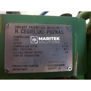Cegielski SF1-125 Air compressor