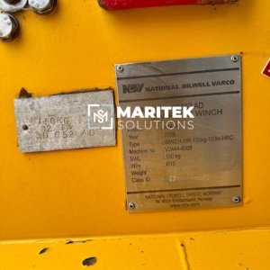 National oilwell Varco WINCH-MR-150kg-110m-HRC Manrider Winch