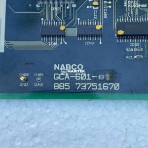 NABCO GCA-601-01 PCB CARD 73751670