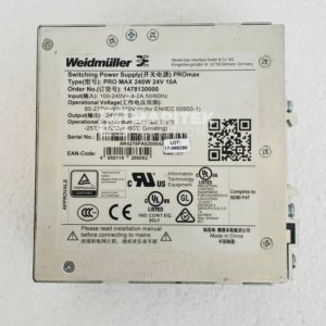 Weidmuller 1478130000 PRO max 240W 24V 5A