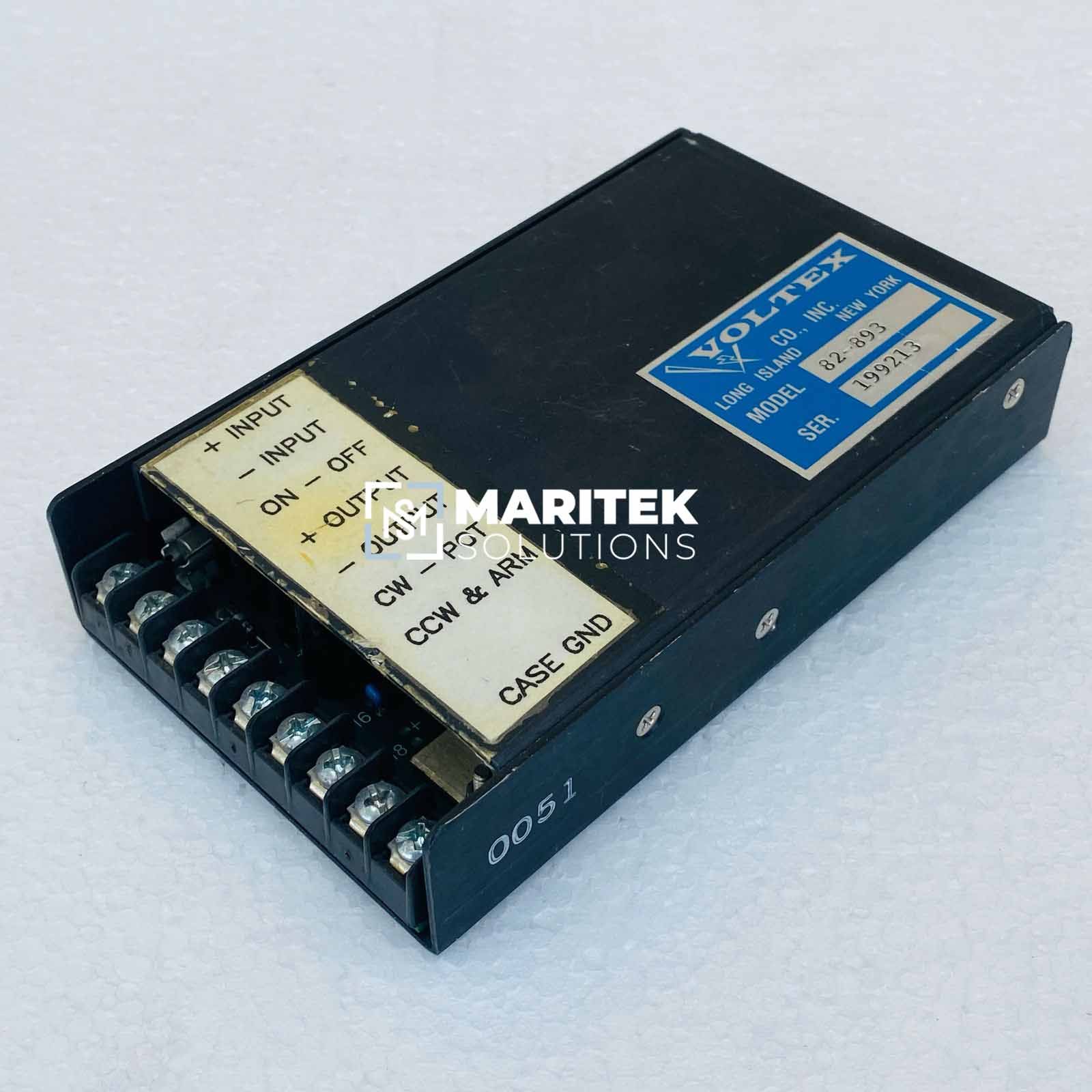 Voltex 82-893 DC power supply