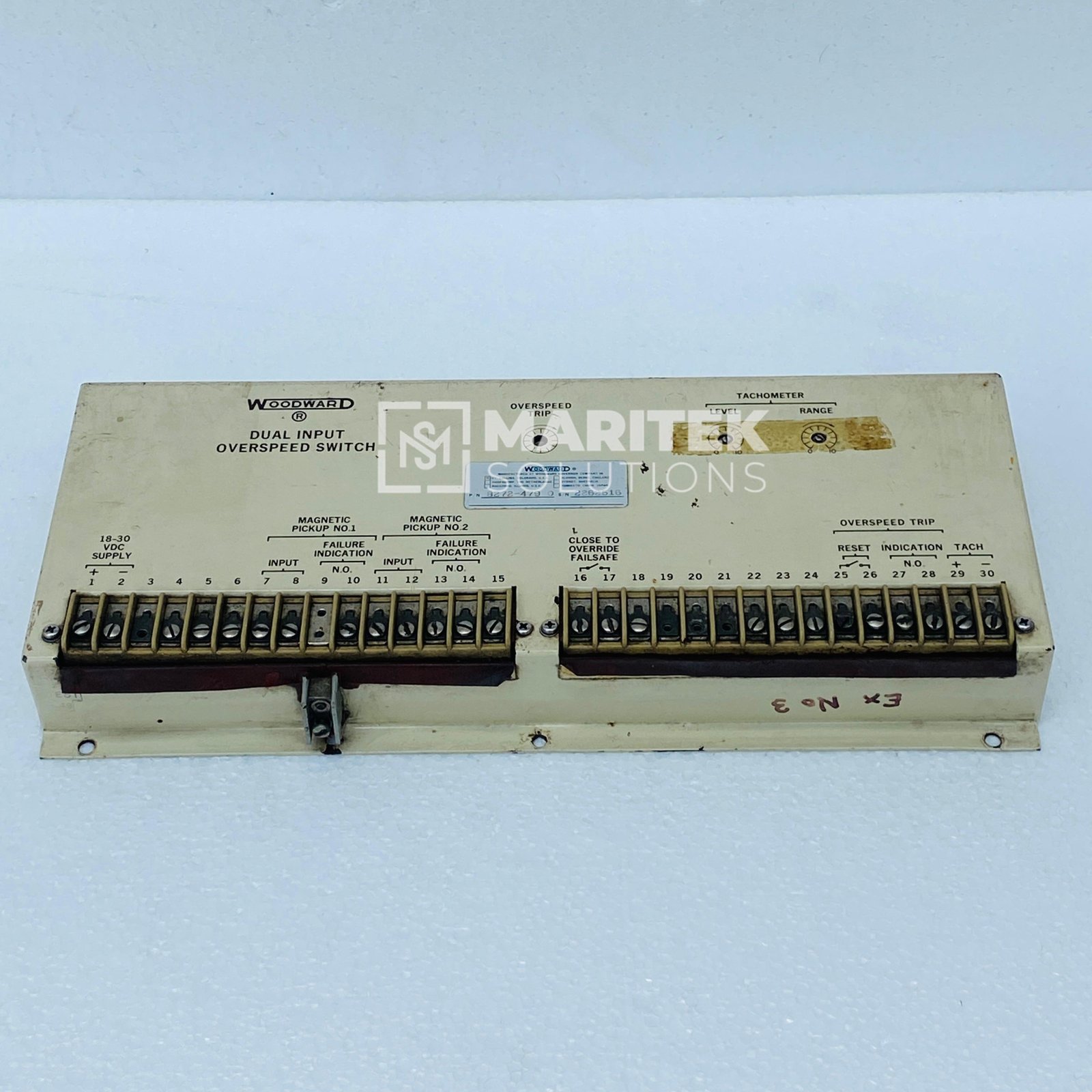 Woodward 8272-479 Dual Input Overspeed Switch
