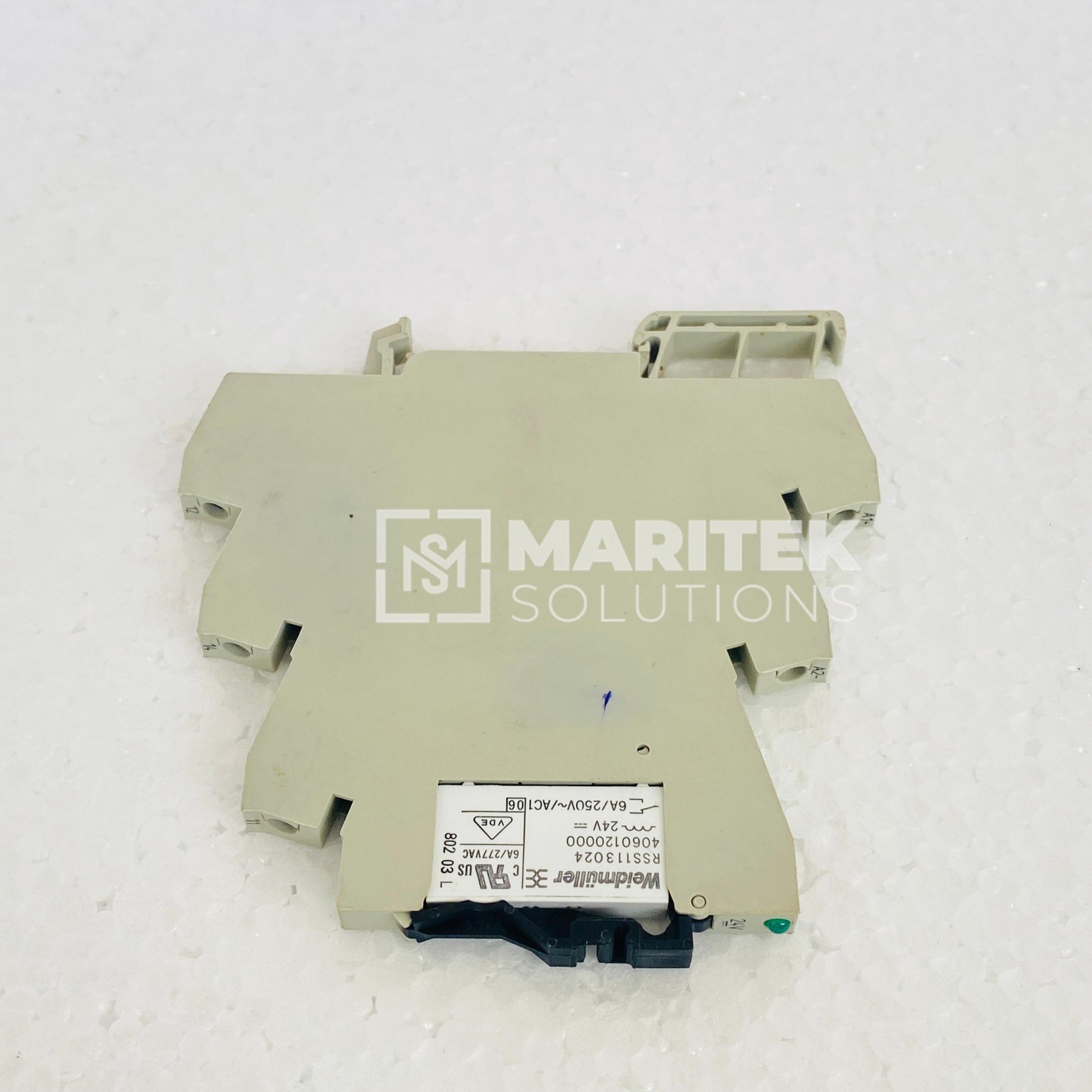 10. 8533640000 (2) Weidmuller 8533640000 MRS 24VDC 1CO Relay module
